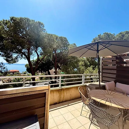 Casamea - Vue Mer, Terrasse, 5 Min Plage, Clim Lägenhet