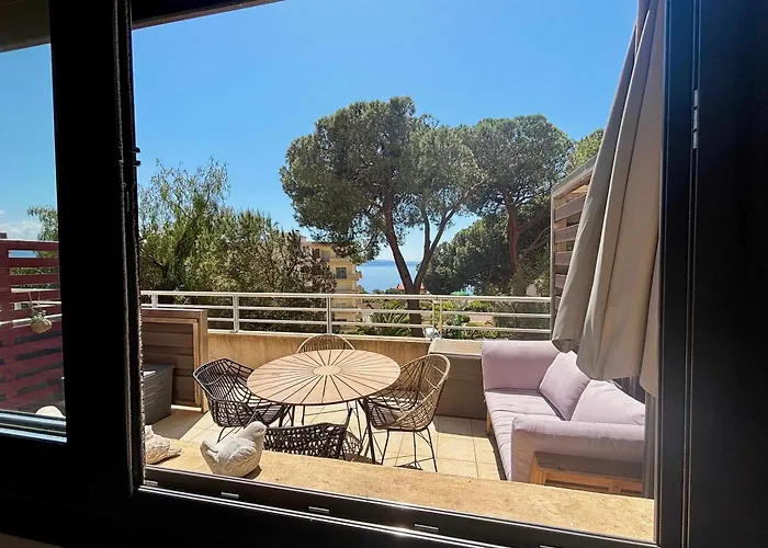 Casamea - Vue Mer, Terrasse, 5 Min Plage, Clim Apartmán *
