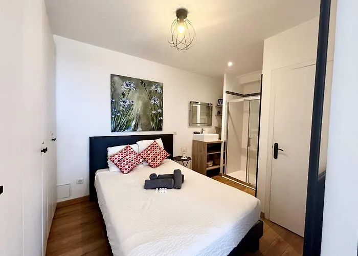Apartmán Casamea - Vue Mer, Terrasse, 5 Min Plage, Clim